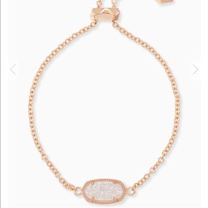 Elaina Rose Gold Adjustable Chain Bracelet